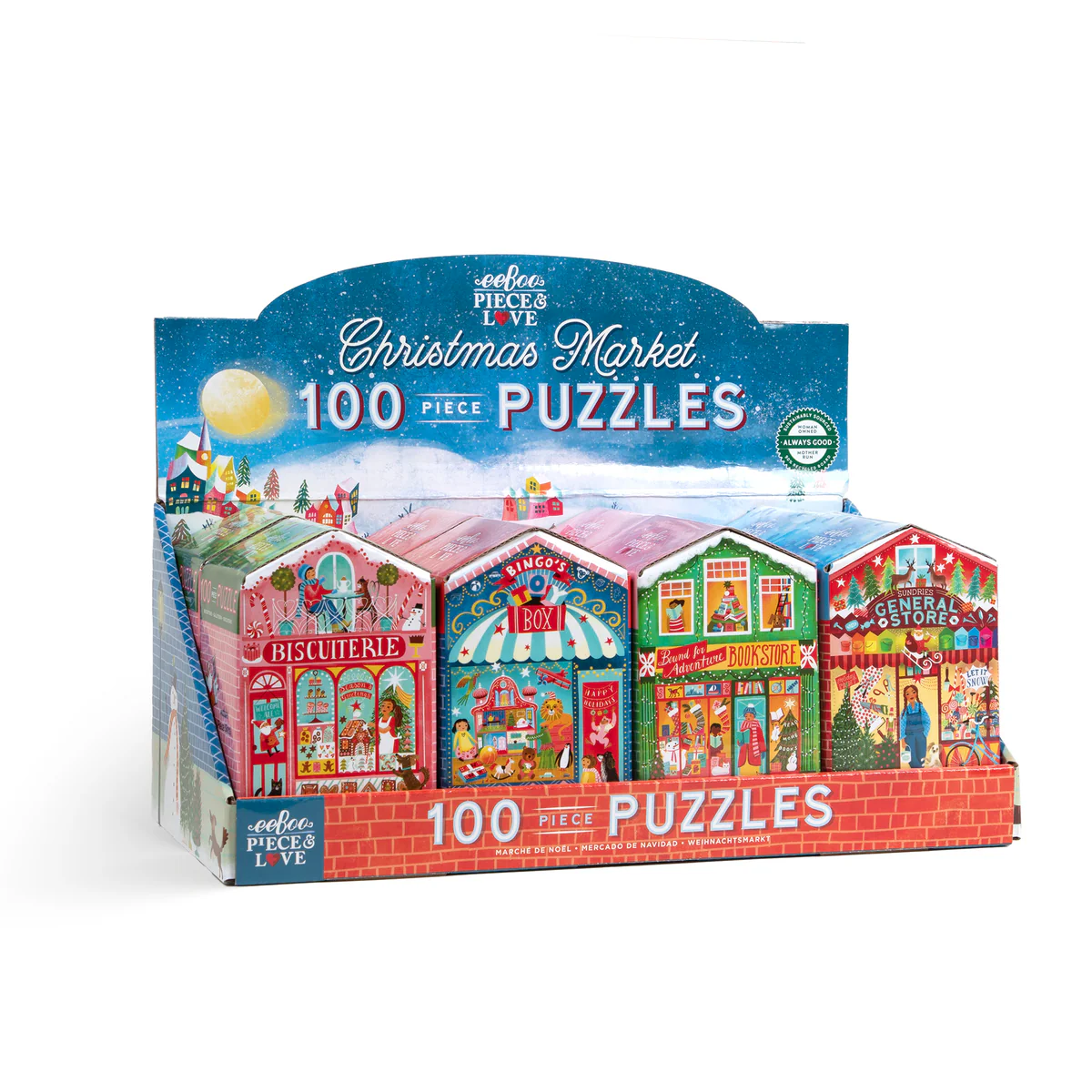 100 PC Christmas Market Puzzle
