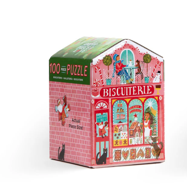 100 PC Christmas Market Puzzle - Image 4