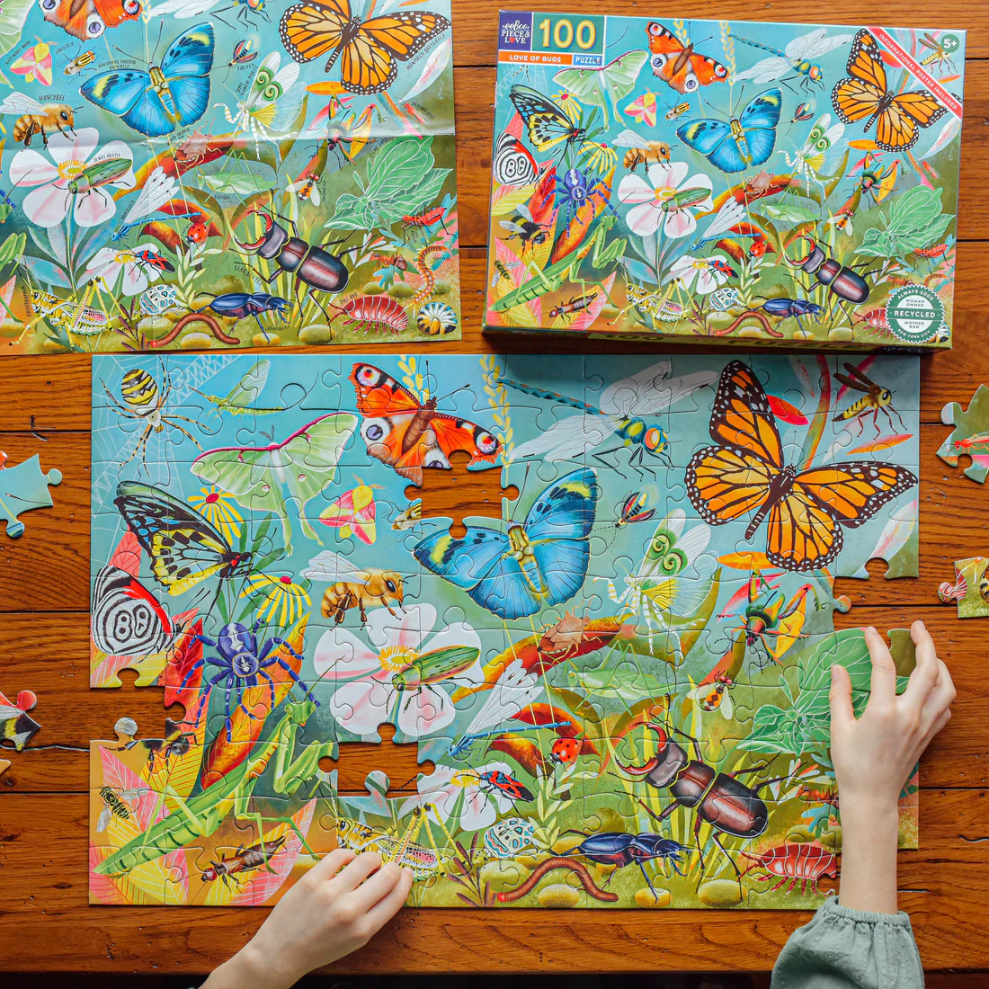 100 PC Love Of Bugs Puzzle - Image 2