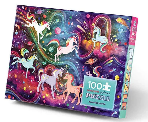 100 PC Unicorn Galaxy Foil Puzzle