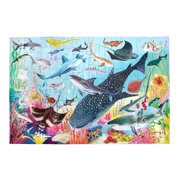100 Piece Sharks Puzzle - Image 2
