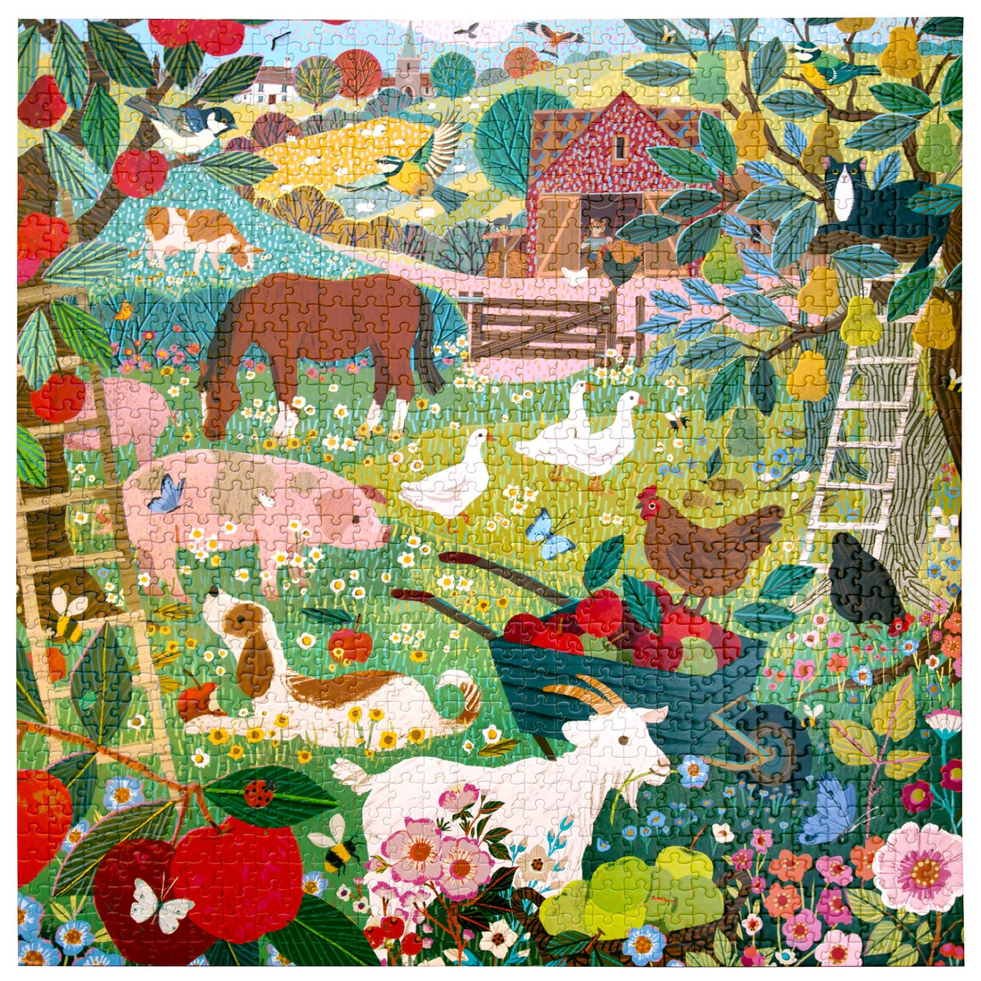 1000 PC English Pastures Puzzle - Image 2