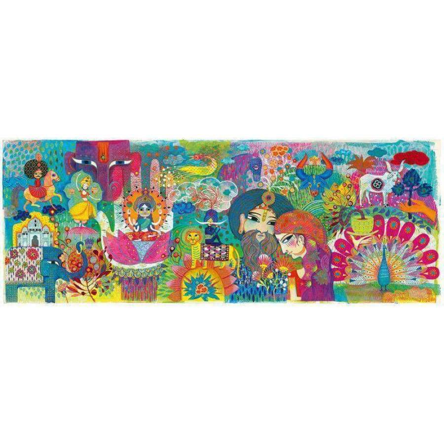 1000 PC Gallery Magic India Puzzle - Image 2