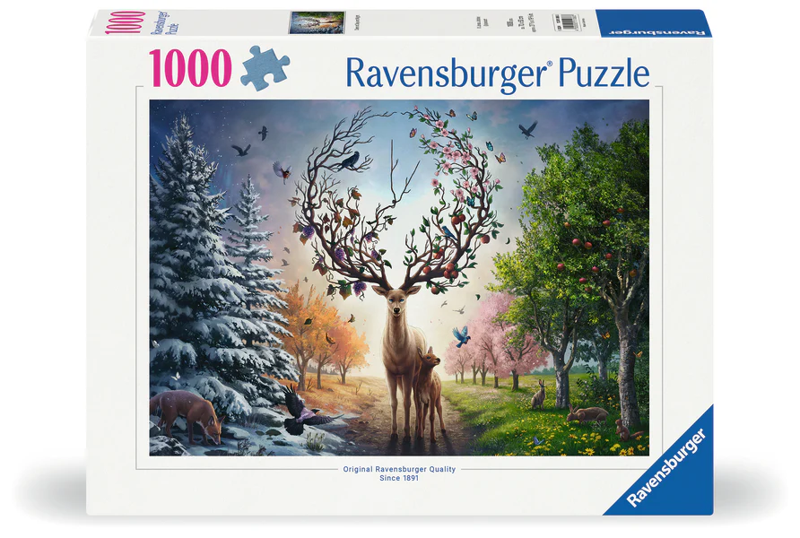 1000 PC Magical Deer Puzzle