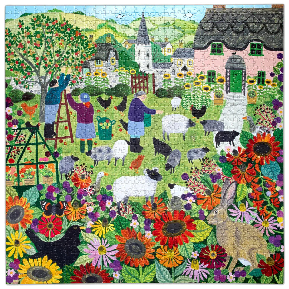 1000 PC Village Orchard Puzzle - Image 2