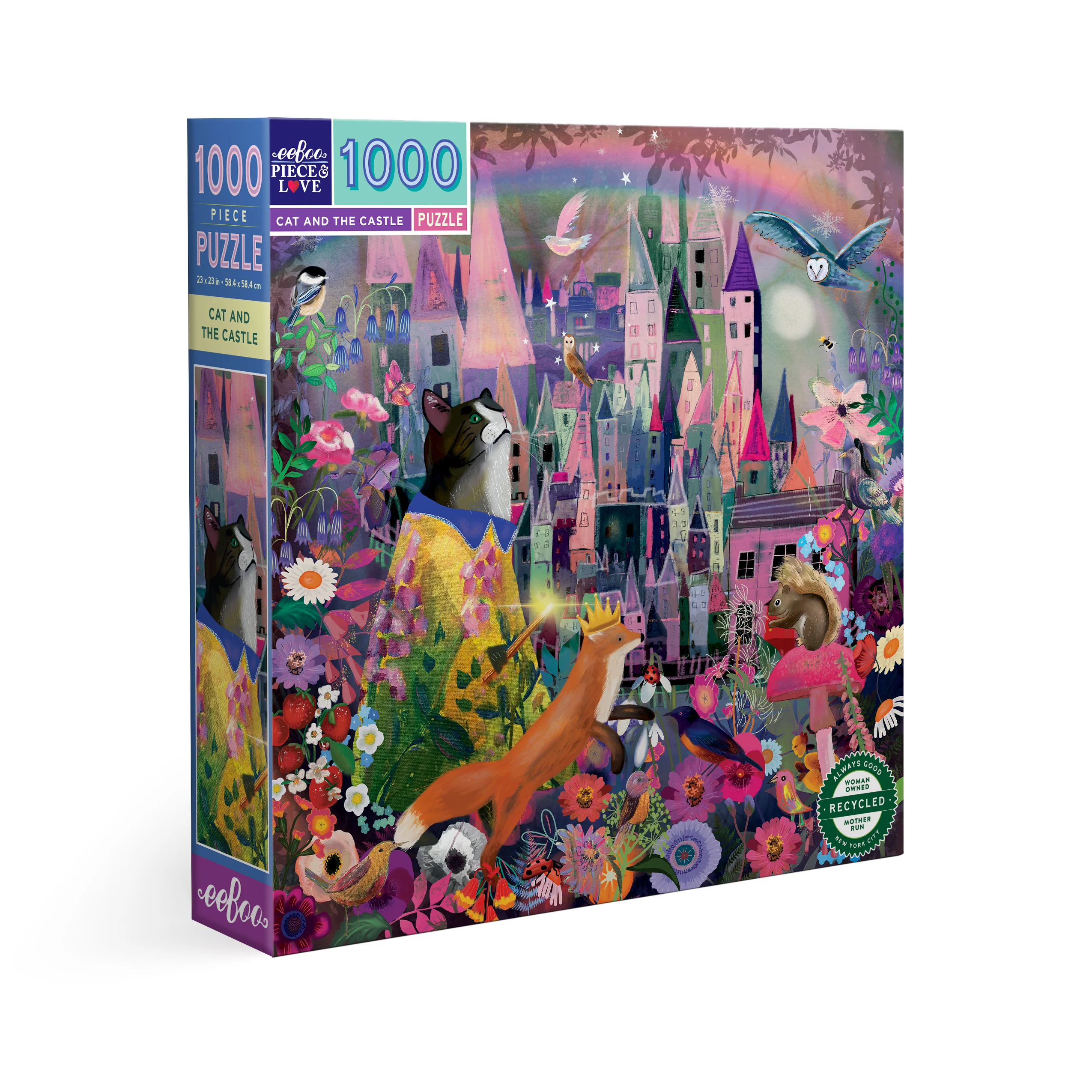 1000 Piece Cat & The Castle Puzzle