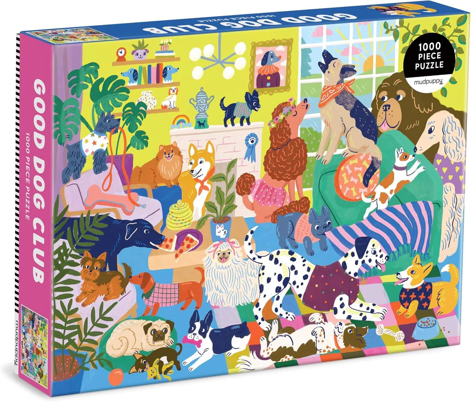 1000 Piece Good Dog Club Puzzle