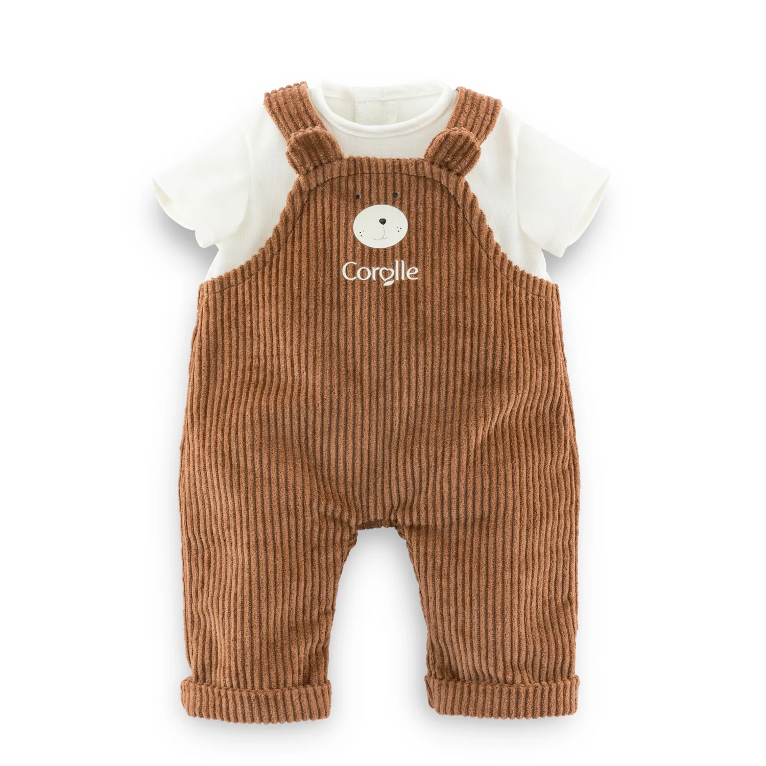 14" Bear Overalls & T-Shirt Little Explorer
