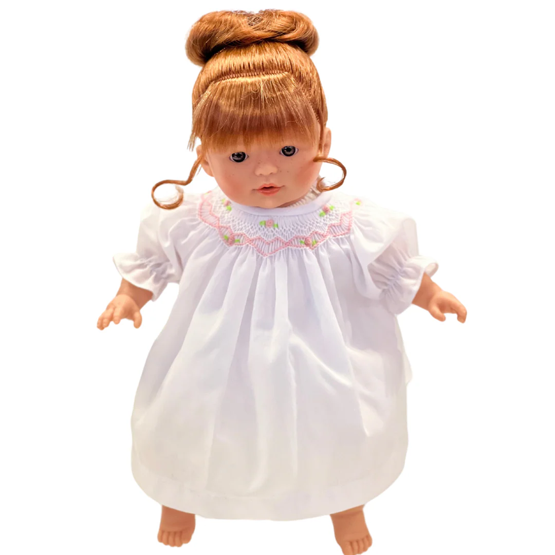 15" Charlotte Doll Redhead With Brown Eyes