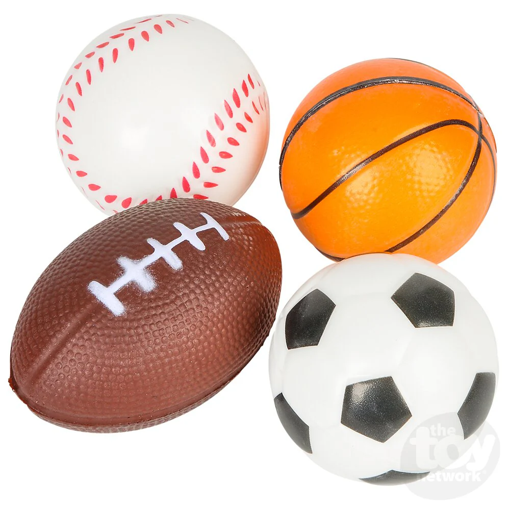 2.5" Sports Stress Ball - Image 2