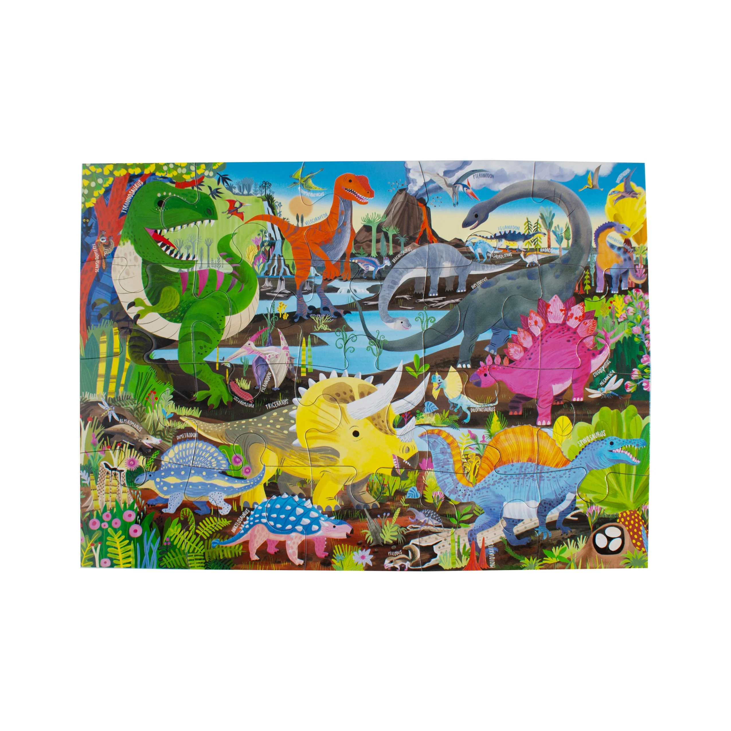 20 PC Dinosaur Land Puzzle - Image 2