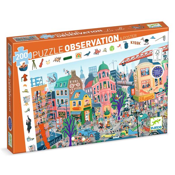 200 PC The City Observation Puzzle