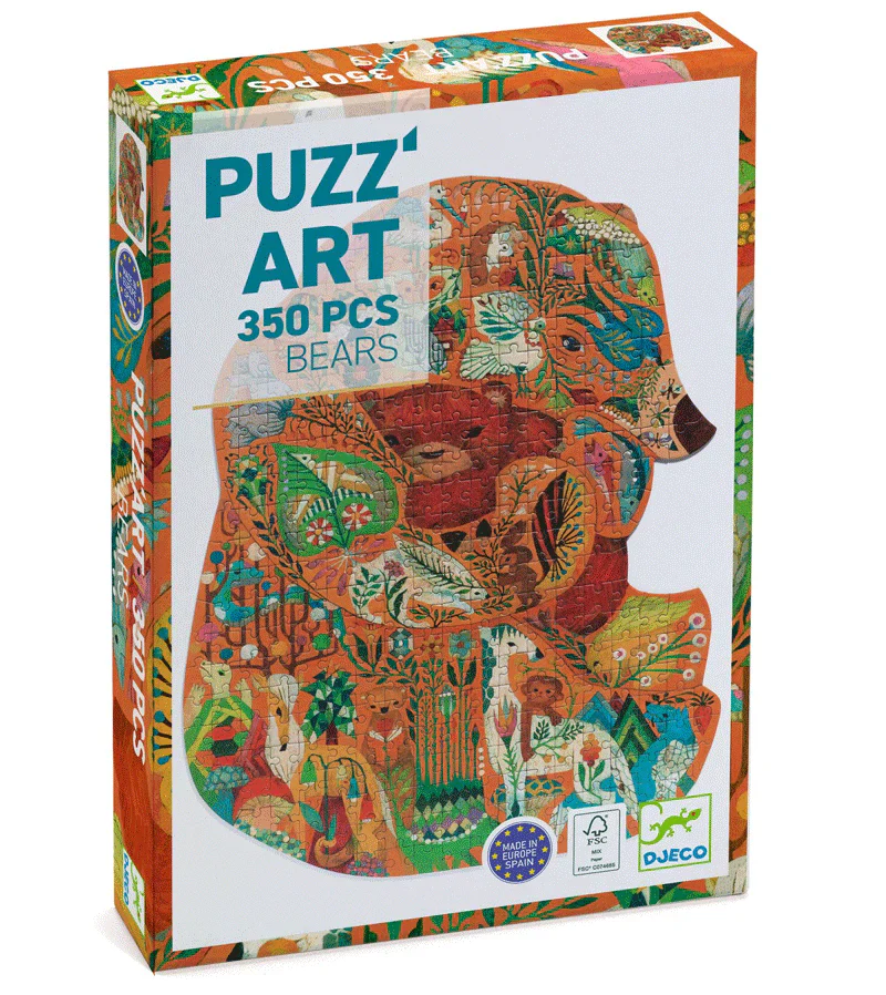 350 PC Puzz'Art The Bear Puzzle