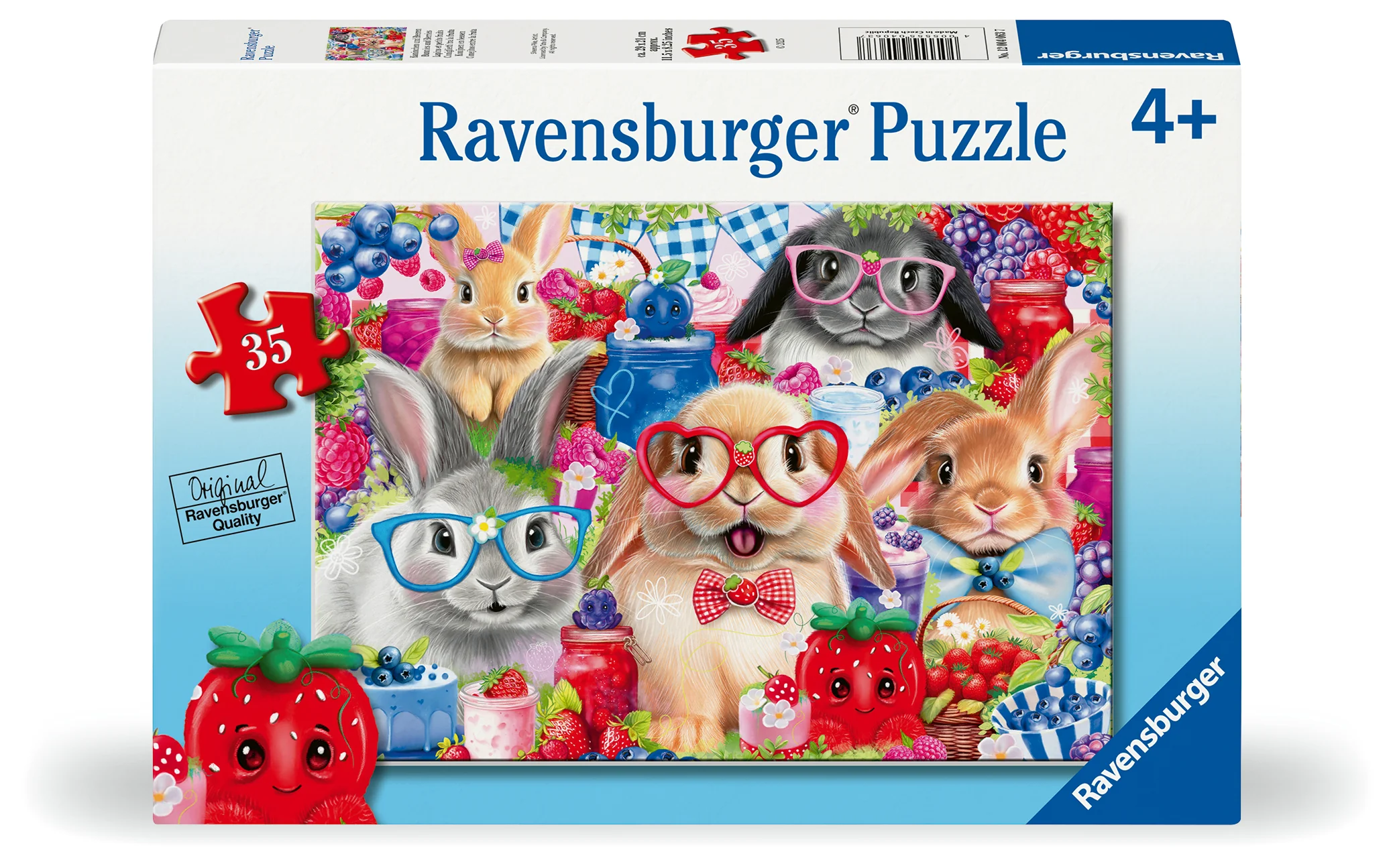 35 PC Bunnies & Berries Puzzle