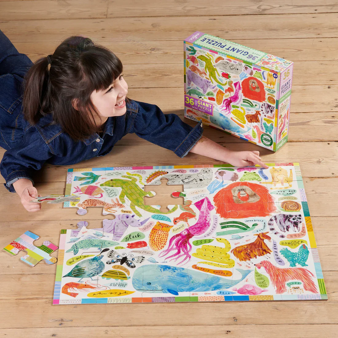 36 PC Animal Voices Giant Puzzle - Image 2
