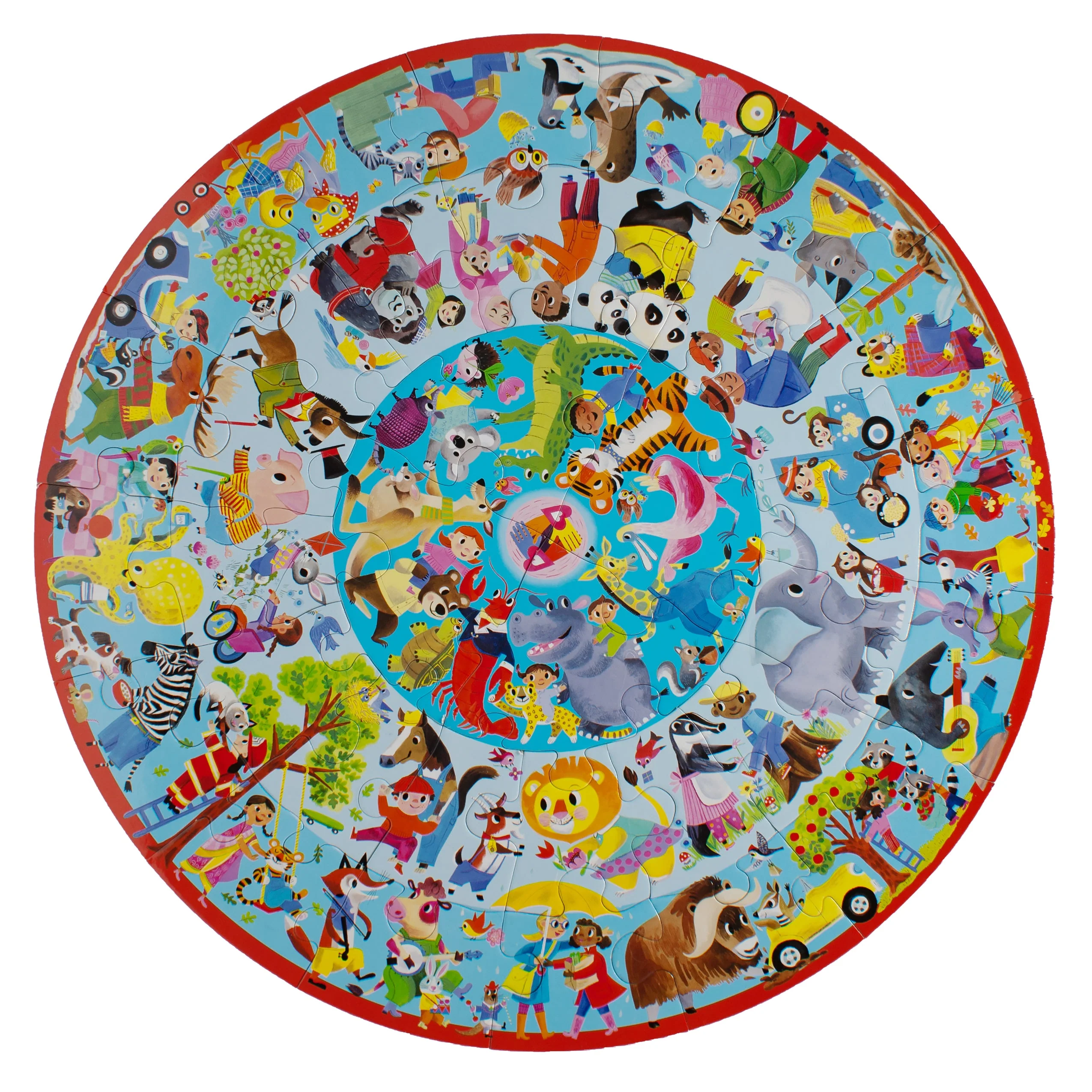 36 PC Good Deeds Giant Round Puzzle - Image 2