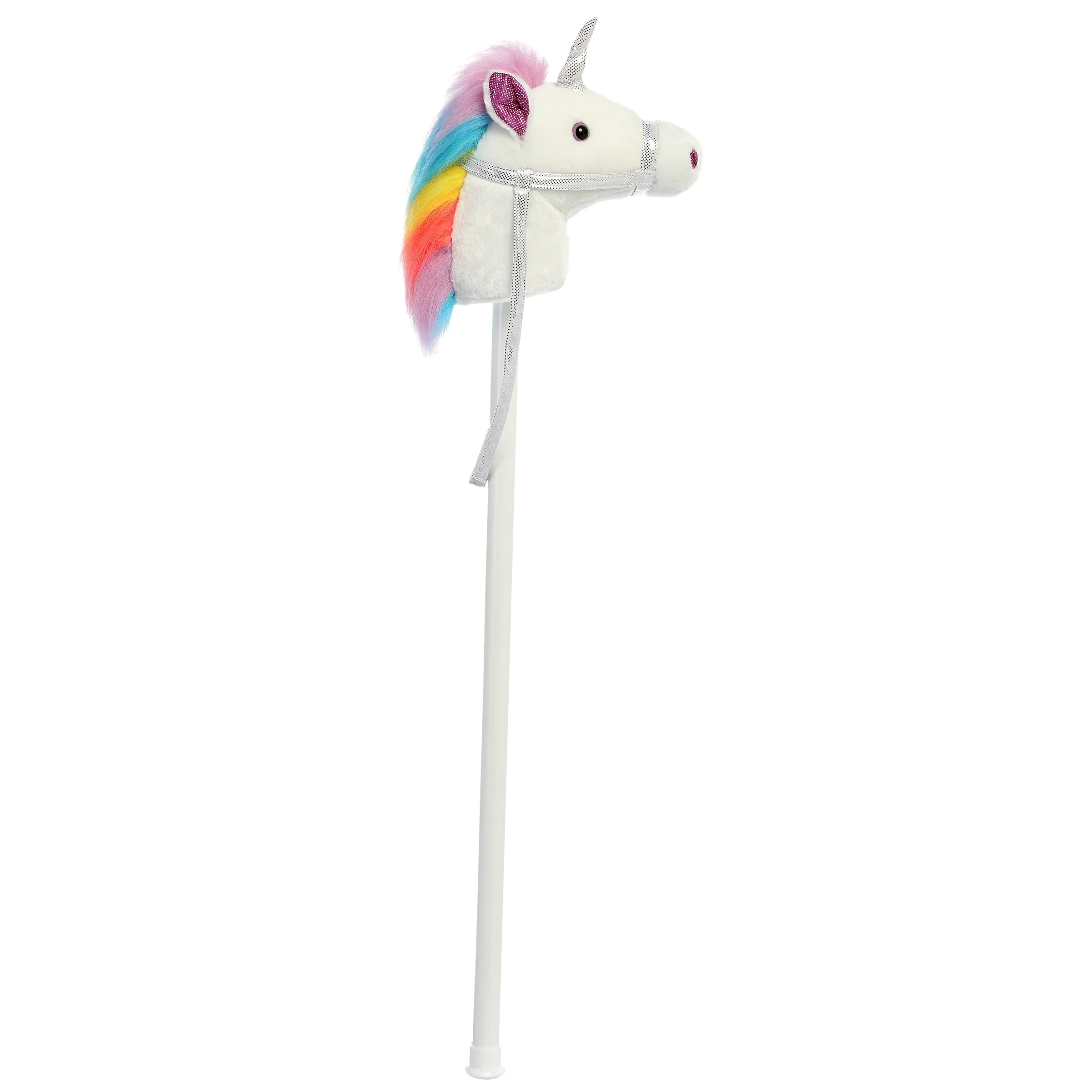 37" Unicorn Giddy Up Stick Pony
