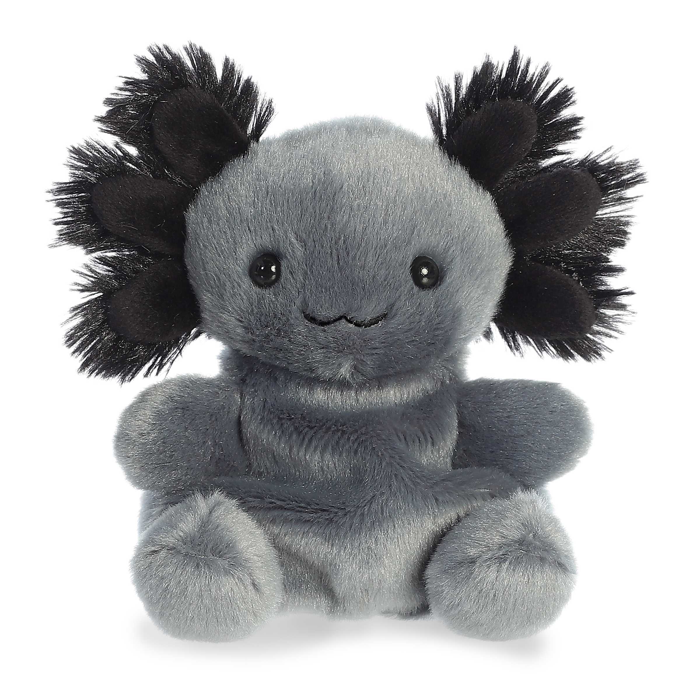 5" Onyx Axolotl Palm Pals