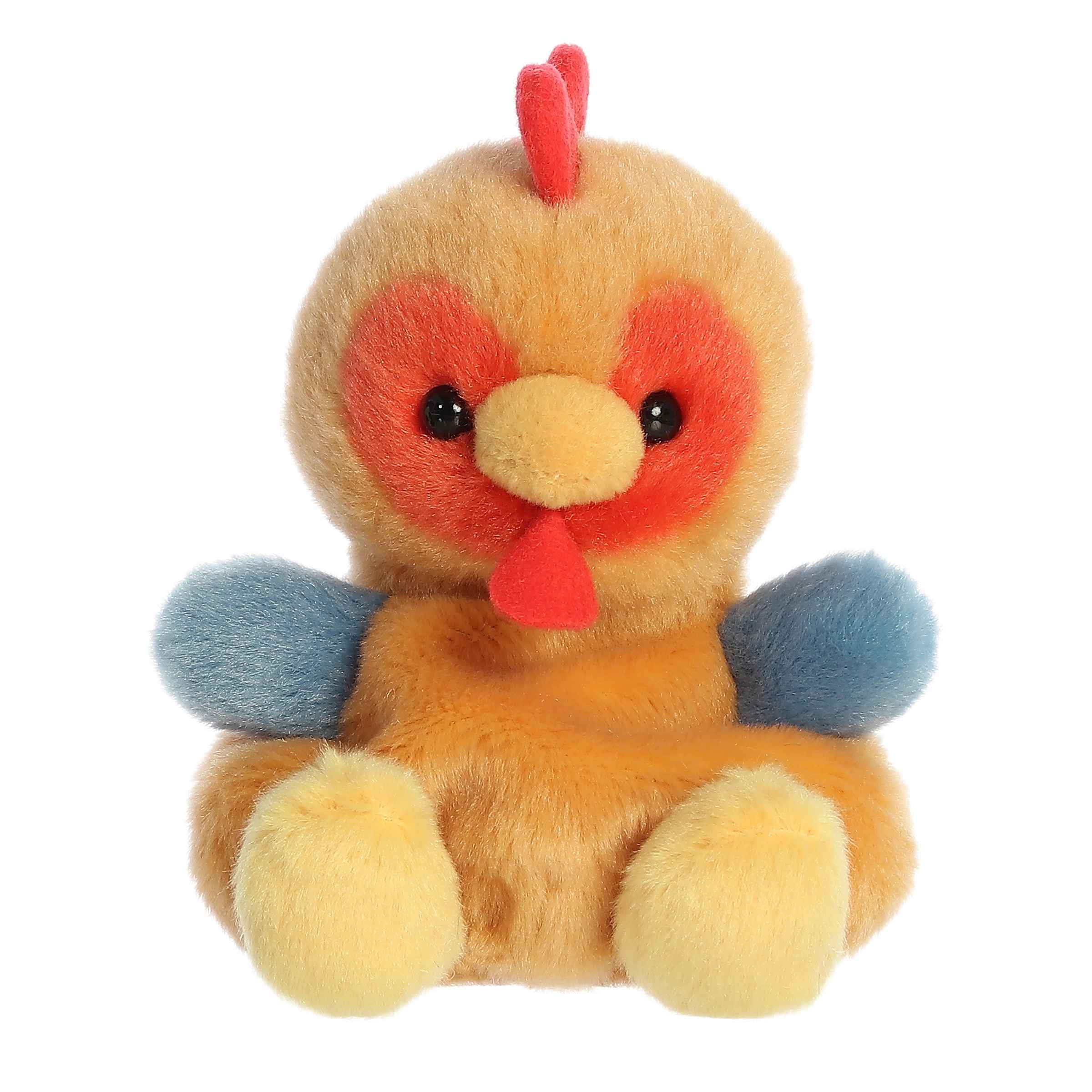 5" Red Rooster Palm Pals