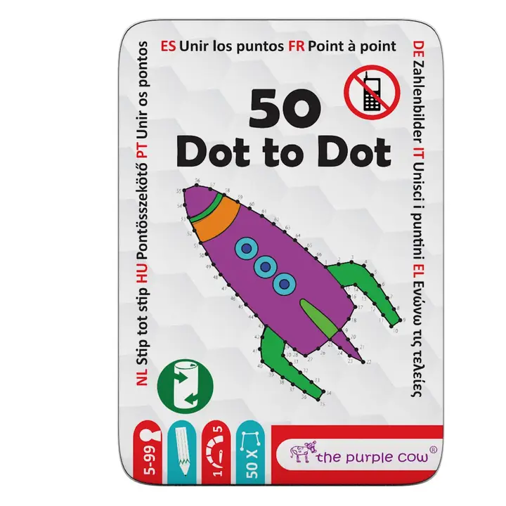 50 Dot To Dot Travel Tin