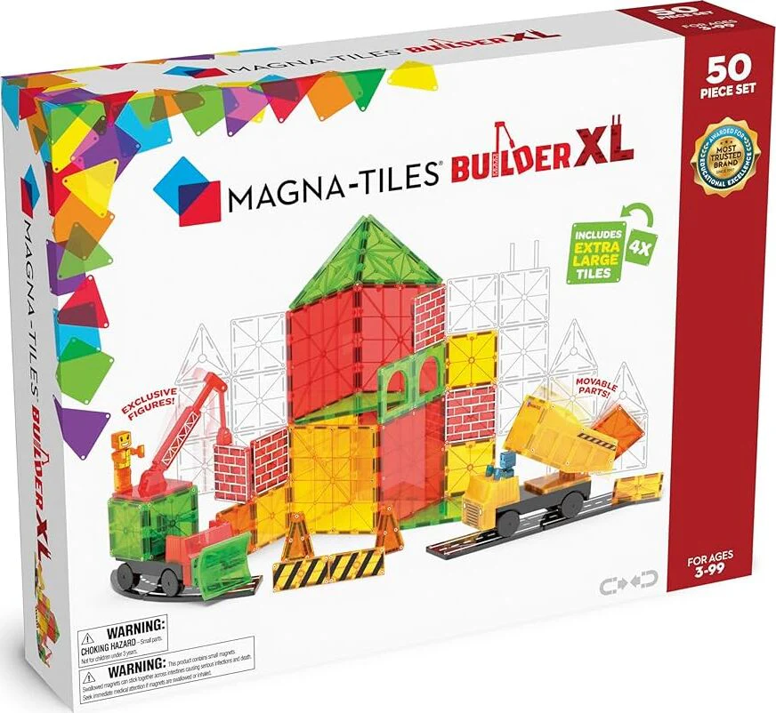 50 PC Builder XL Magnatiles