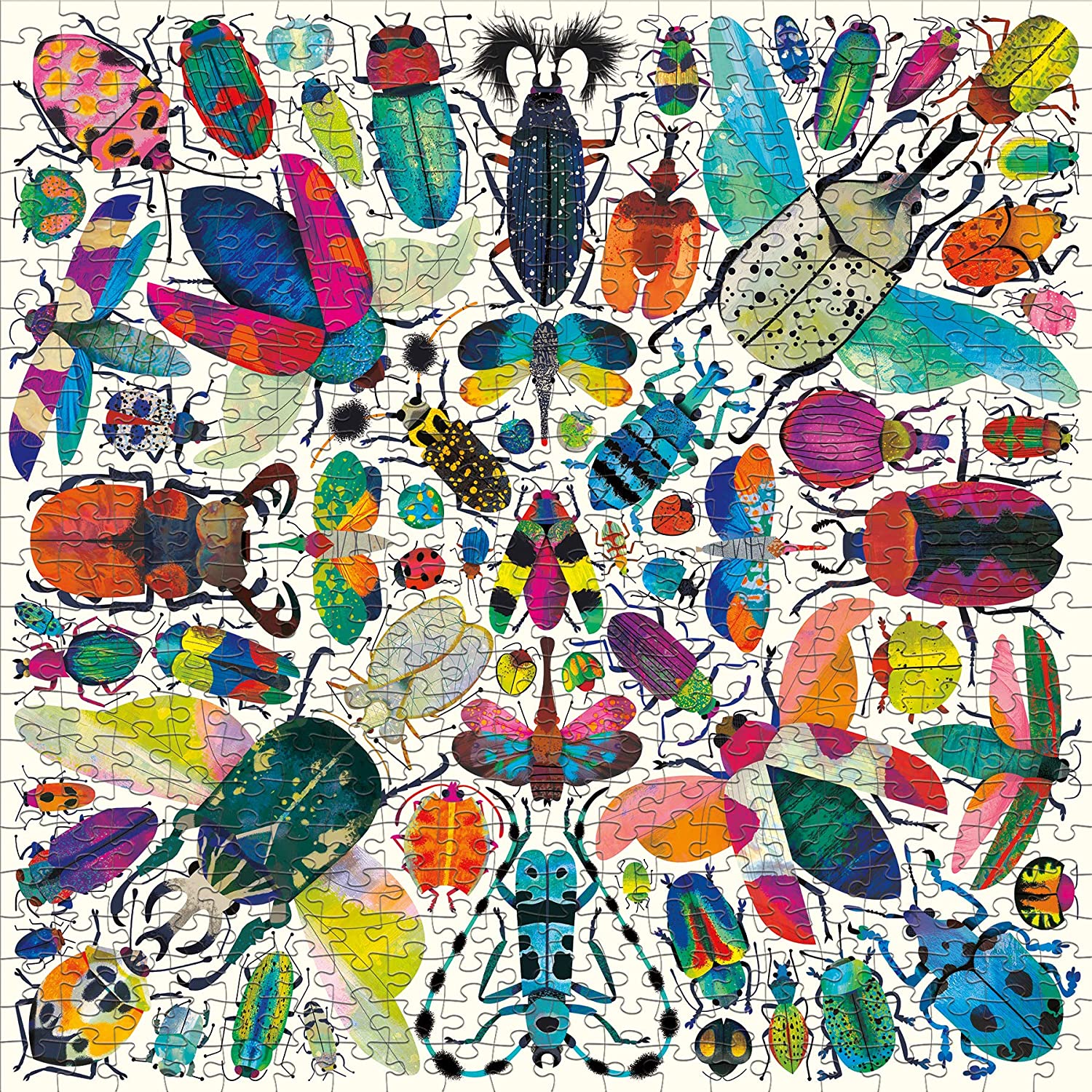 500 PC Family Kaleido Beetles Puzzle - Image 2