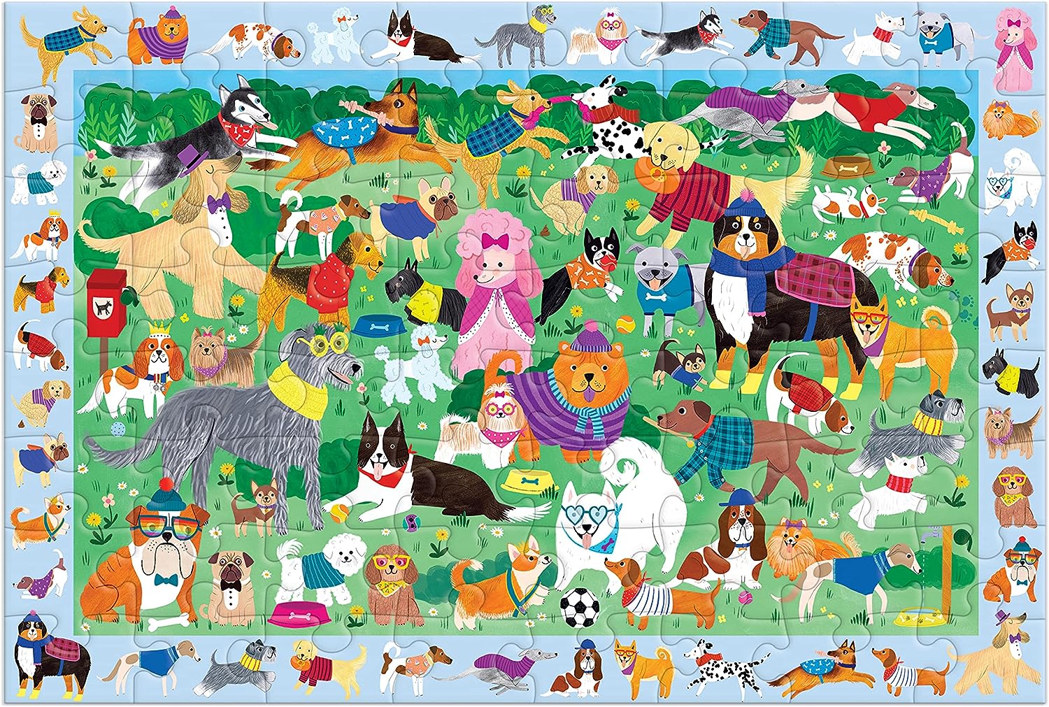 64 PC Doggie Days Search & Find Puzzle - Image 2