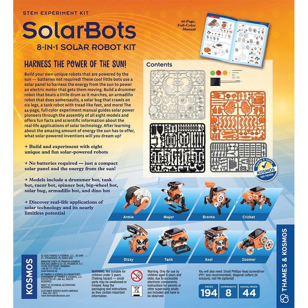 Solarbots 8-In-1 Solar Robot Kit - Image 2