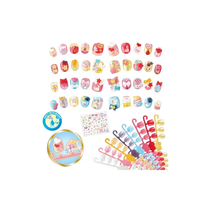 Aquabeads Hearts & Ribbons Nail Refill Kit - Image 2