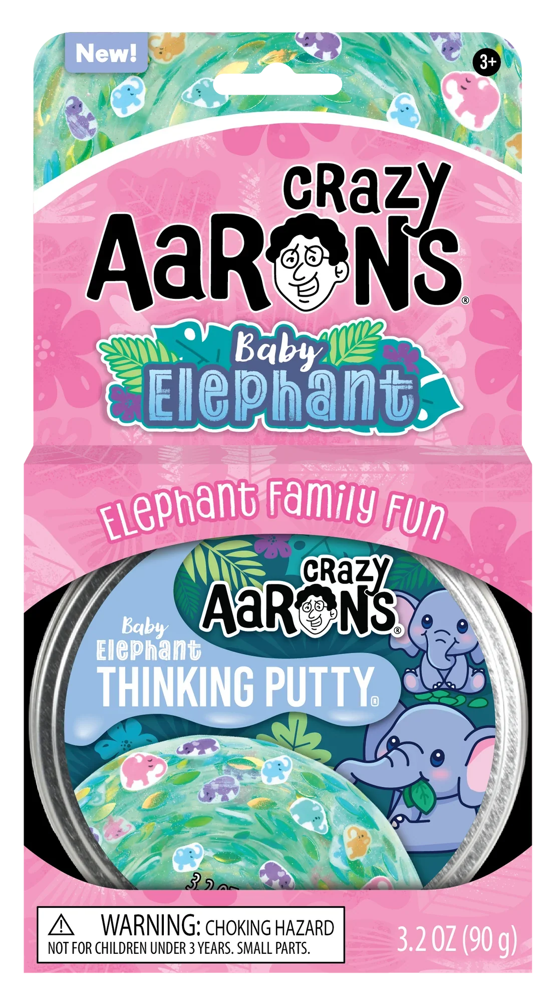 Baby Elephant Putty Tin