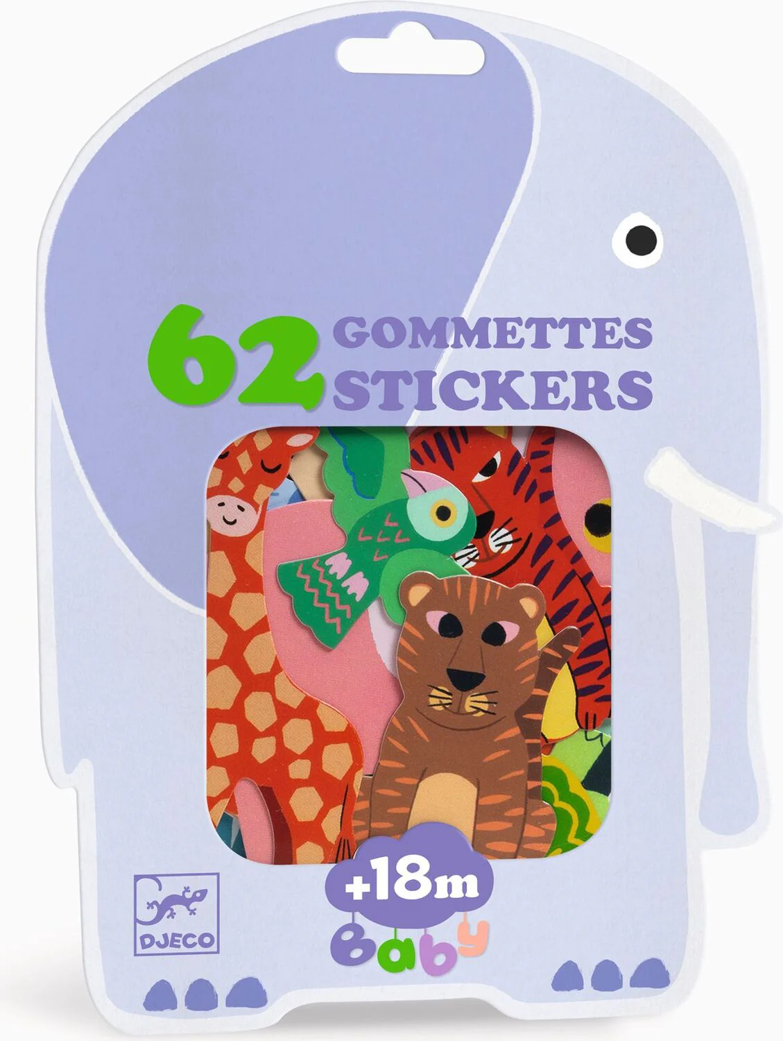 Baby Stickers Safari Animals