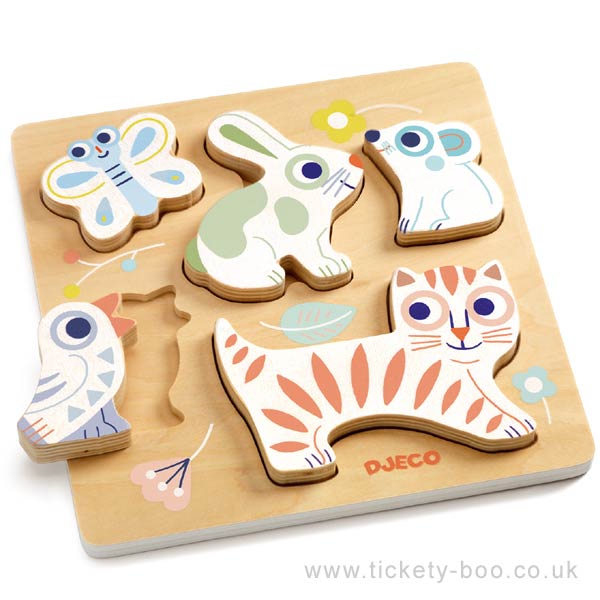 BabyAnimali Wooden Puzzle - Image 3