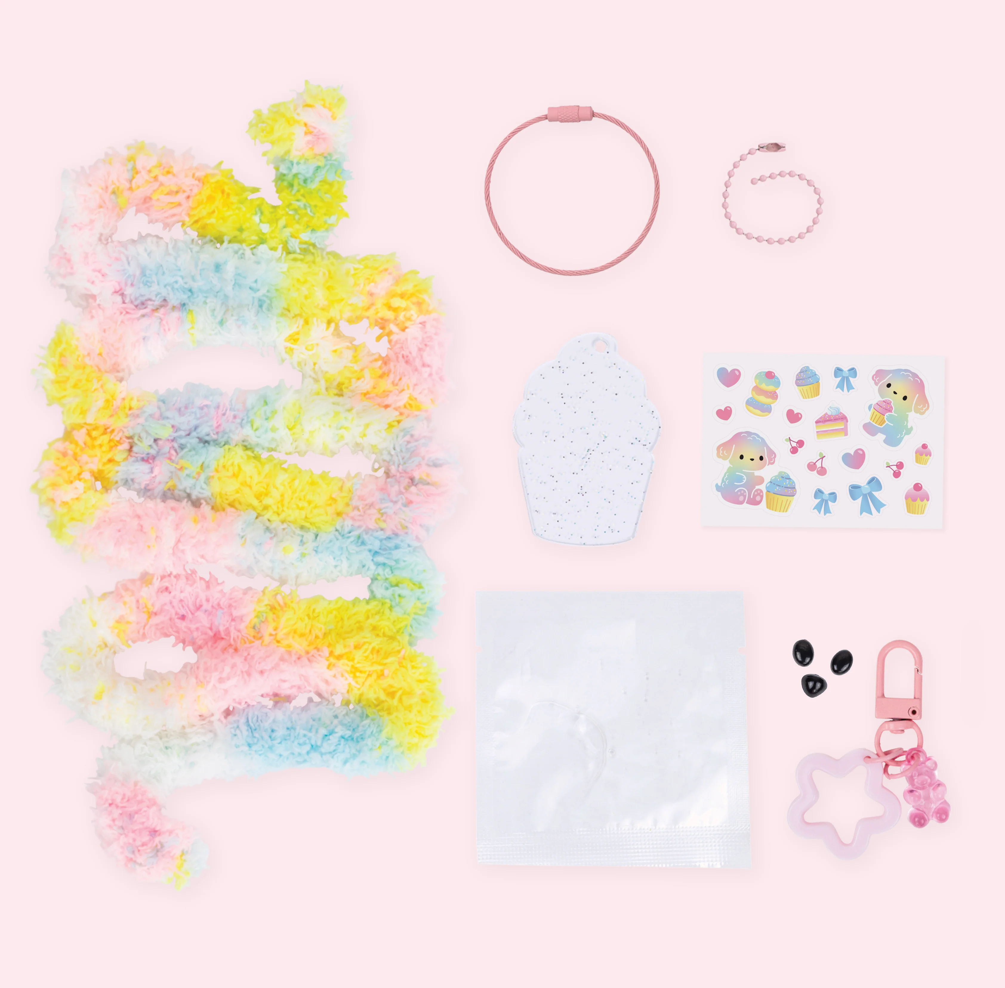 Bag Charm Kit Fluffy Dog - Image 3