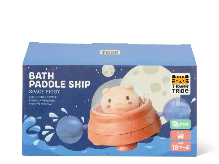 Bath Paddle Ship Space Piggy