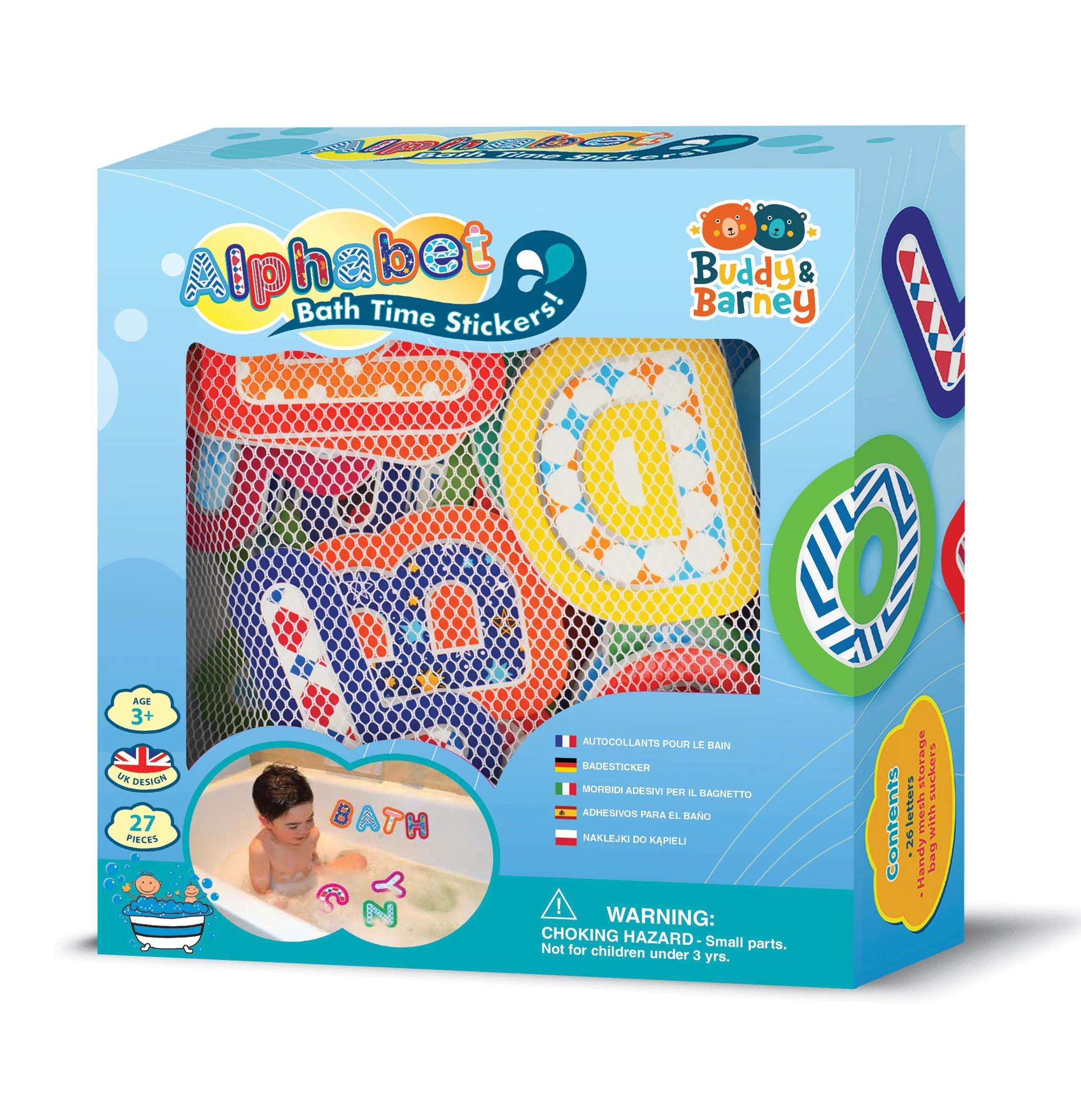 Bath Sticker Alphabet