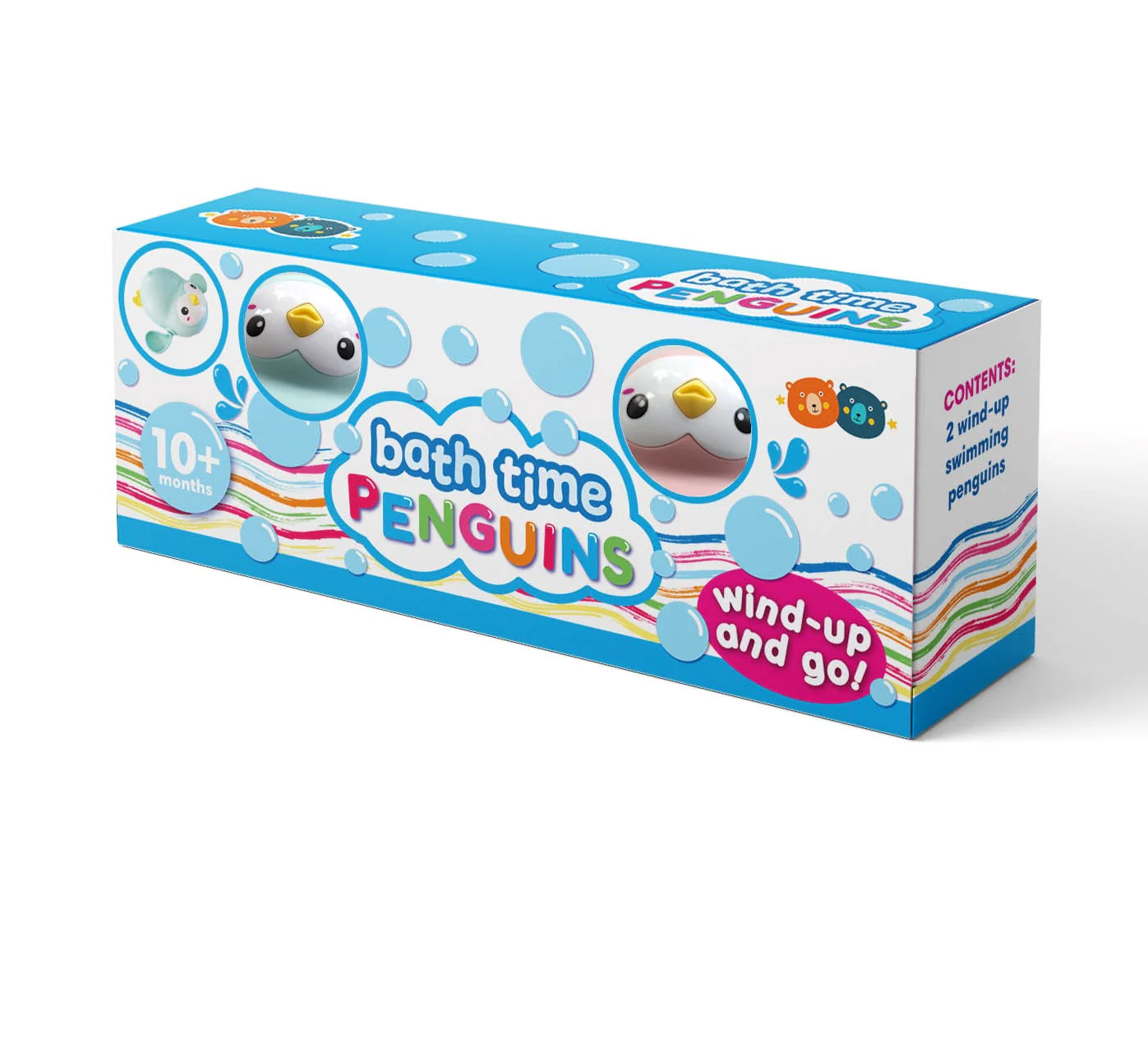 Bath Time Penguins Wind-Up And Go