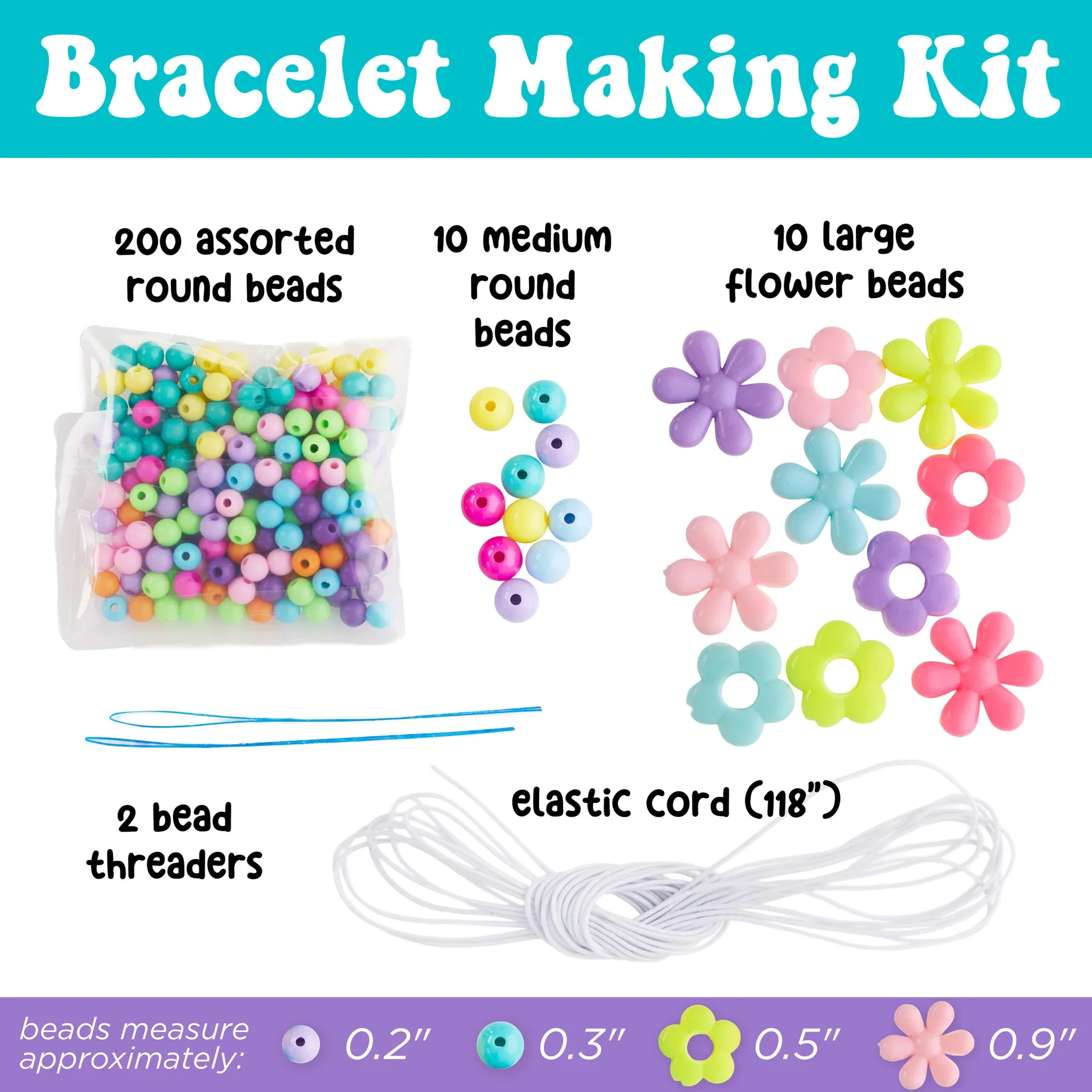Beaded Flowers Bracelet Mini Kit - Image 3