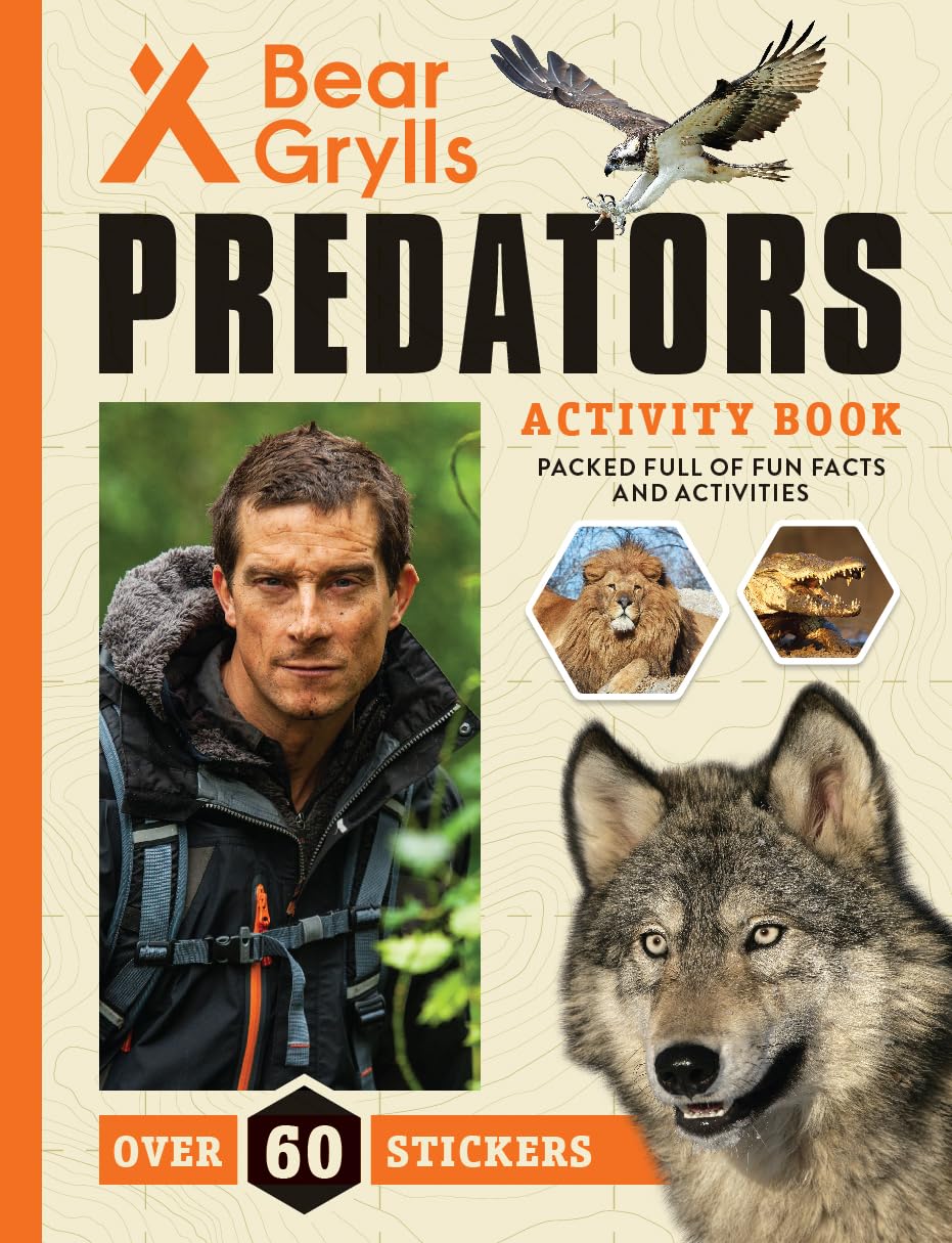 Bear Grylls Predators Activity Book