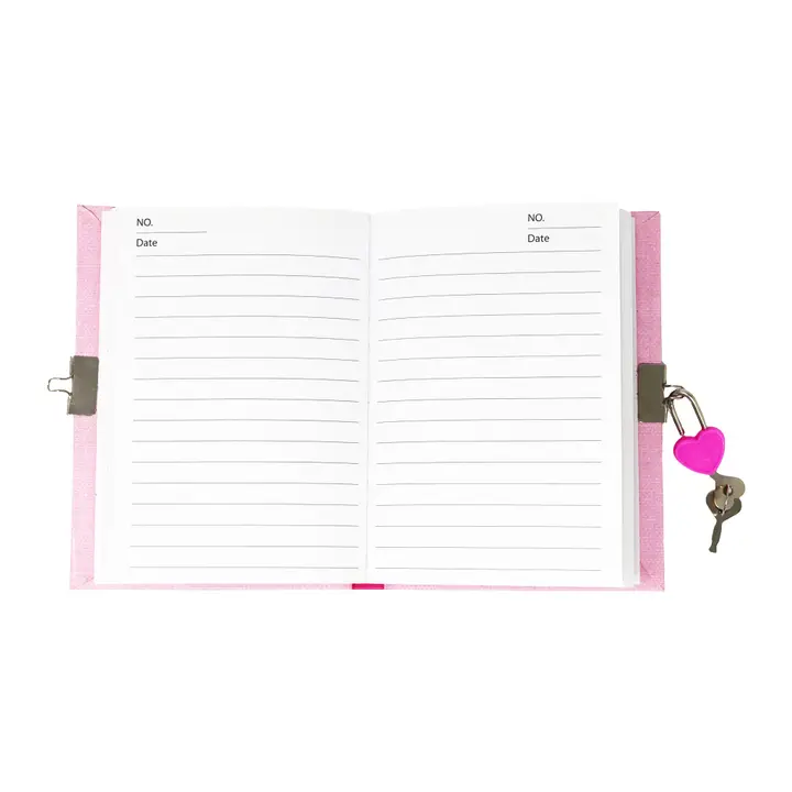 Bejewelled Ballerina Scented Lockable Diary - Image 2