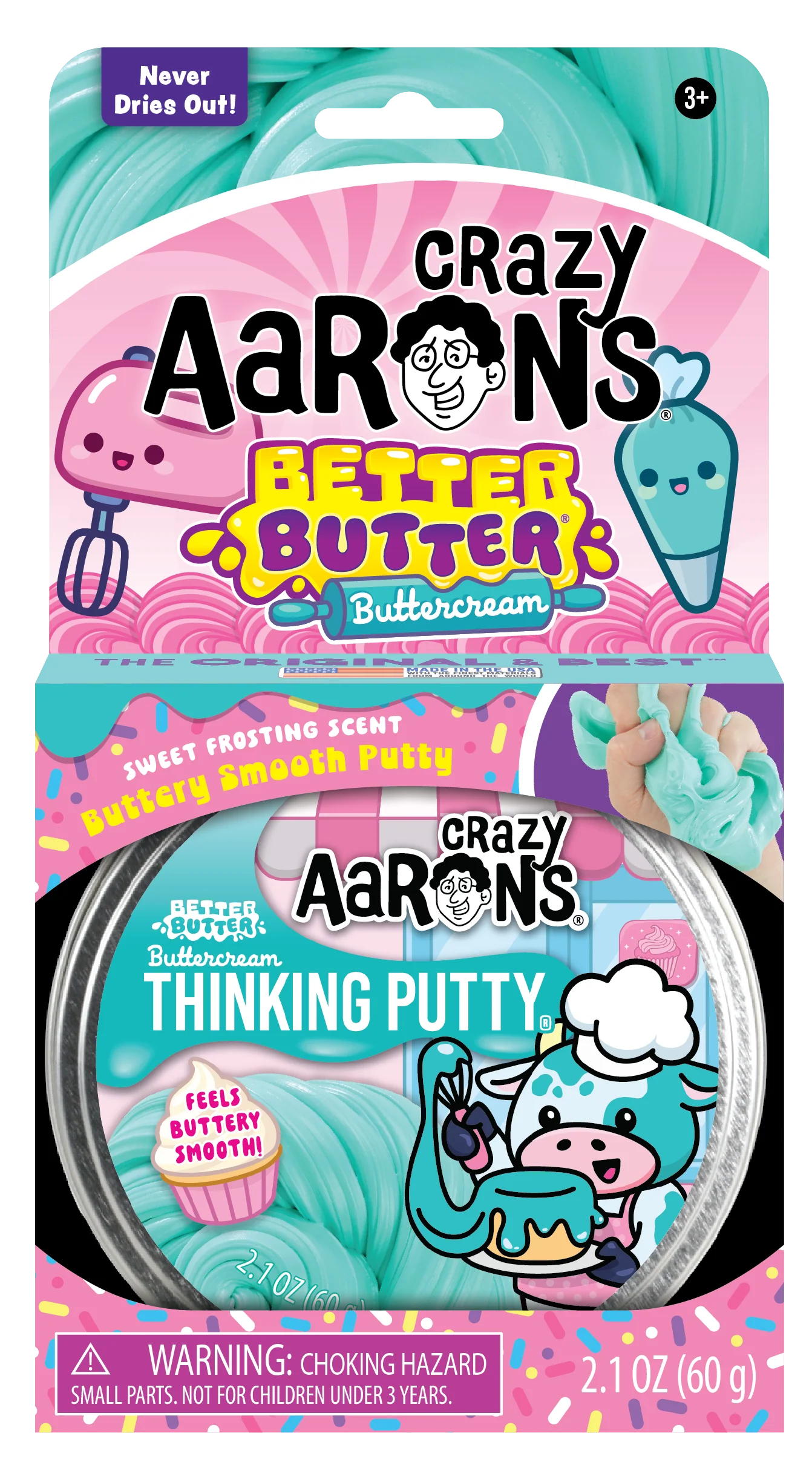 Better Butter Buttercream Thinking Putty Tin