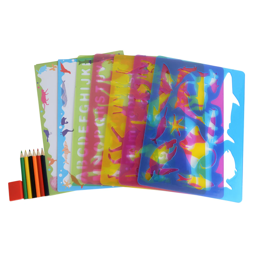 Big Box Of Stencils Animals - Image 2