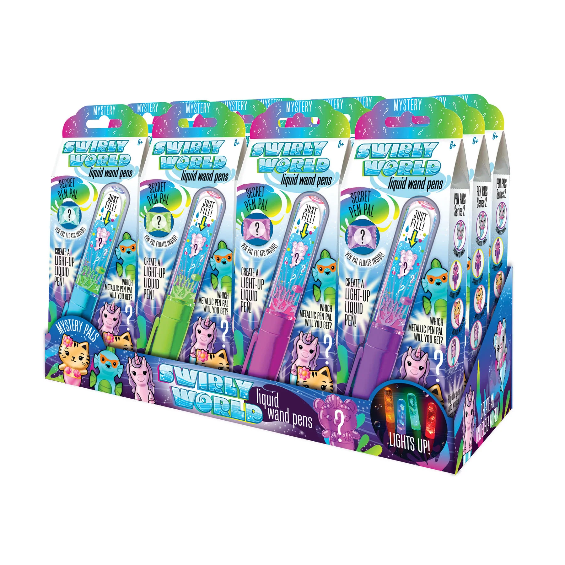 Swirly World Blind Box Liquid Glitter Pen