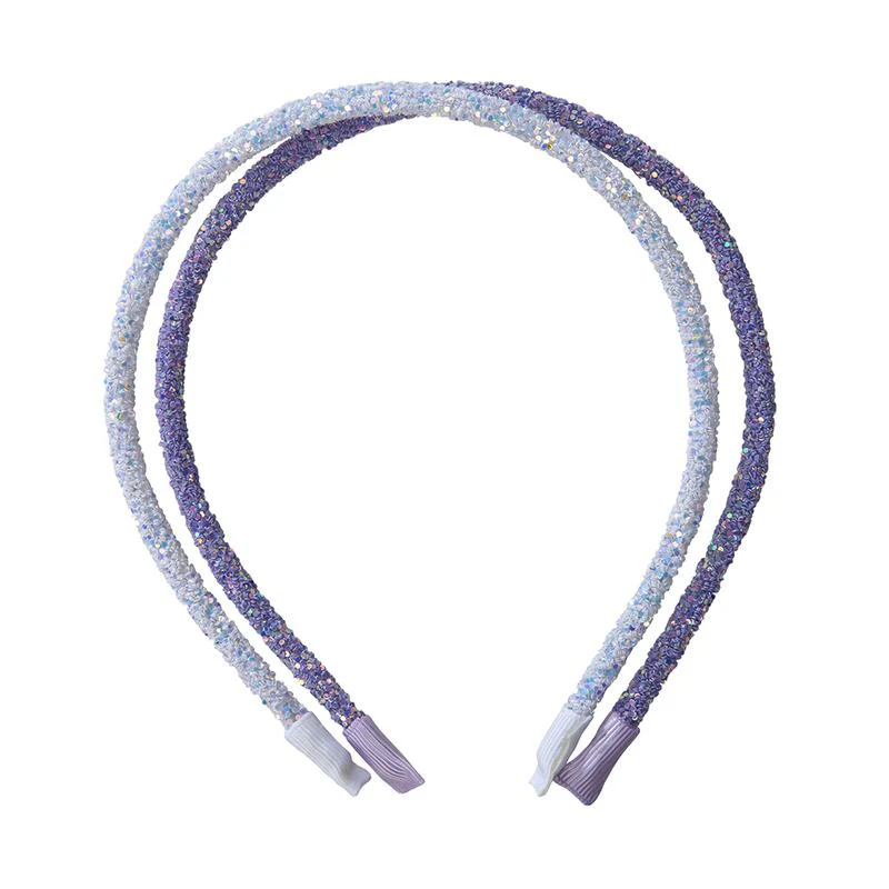Blissful Crystal 2 Piece Headband Set