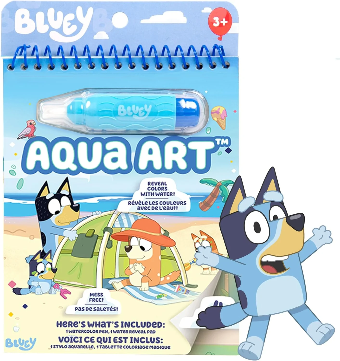 Bluey Aqua Art Pad