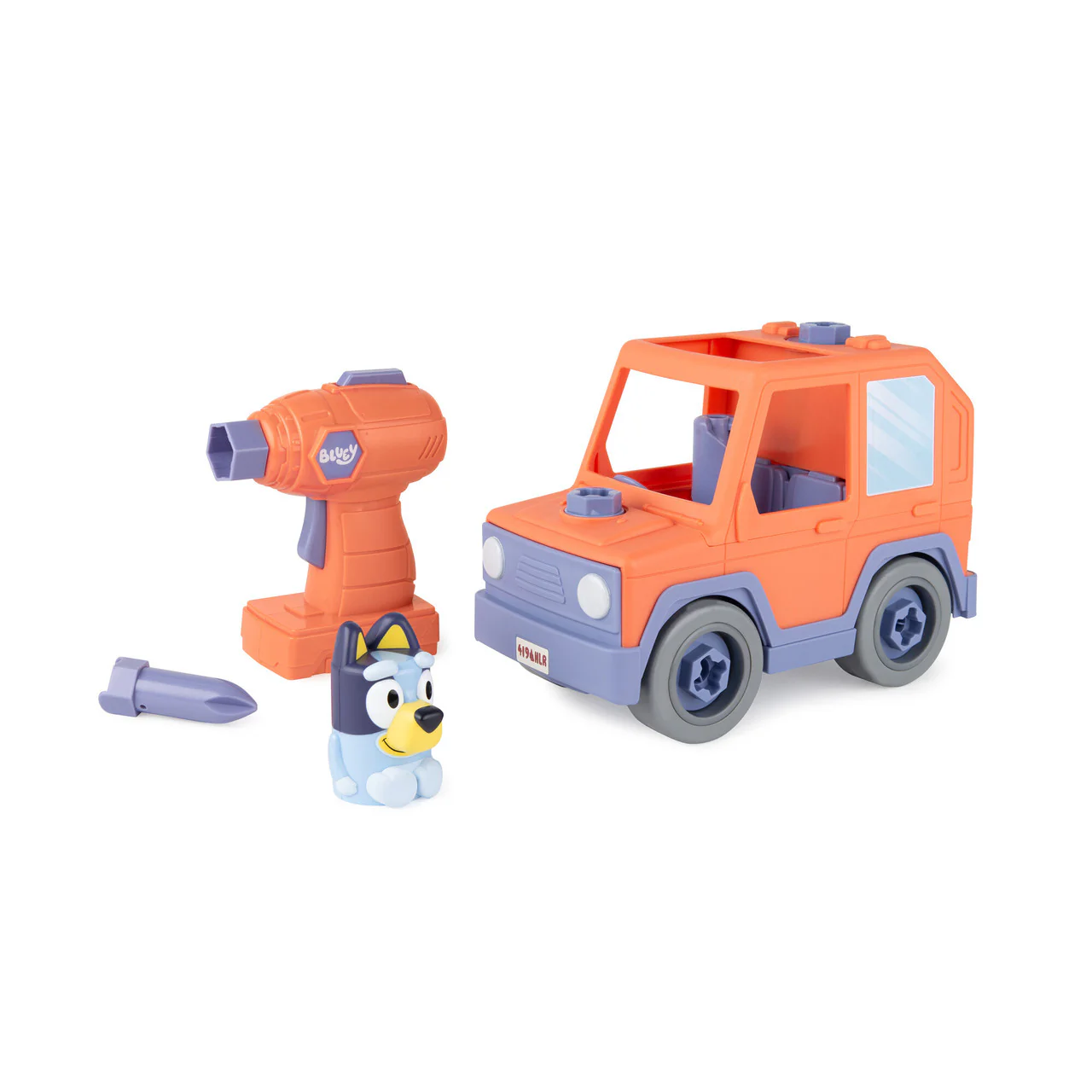Bluey Build A Buddy Motorized Car And Drill