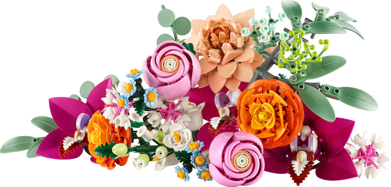 Botanicals Pretty Pink Flower Bouquet - Image 2
