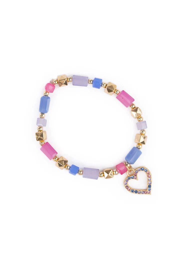 Boutique Chic Heart Of Gold Bracelet
