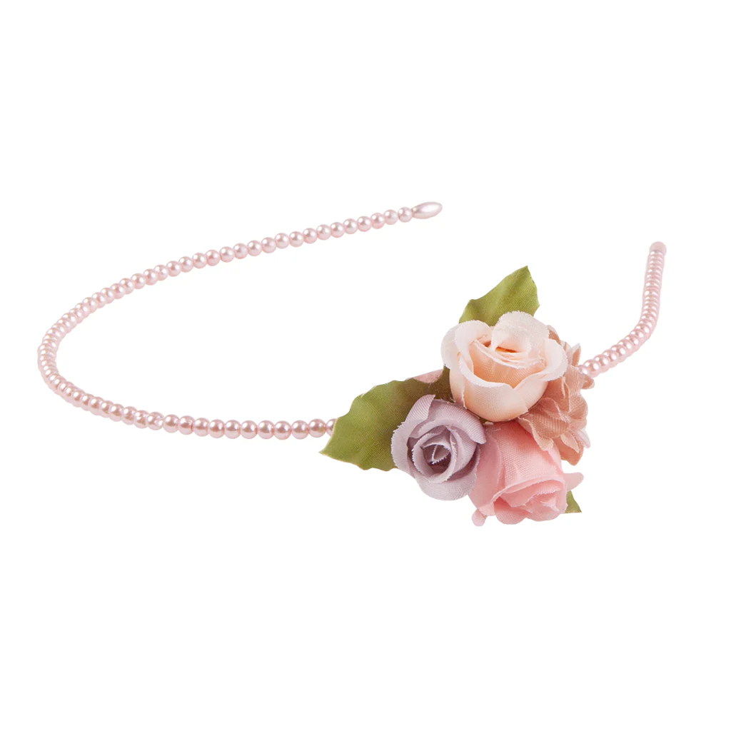 *Boutique Pearls & Twirls Headband