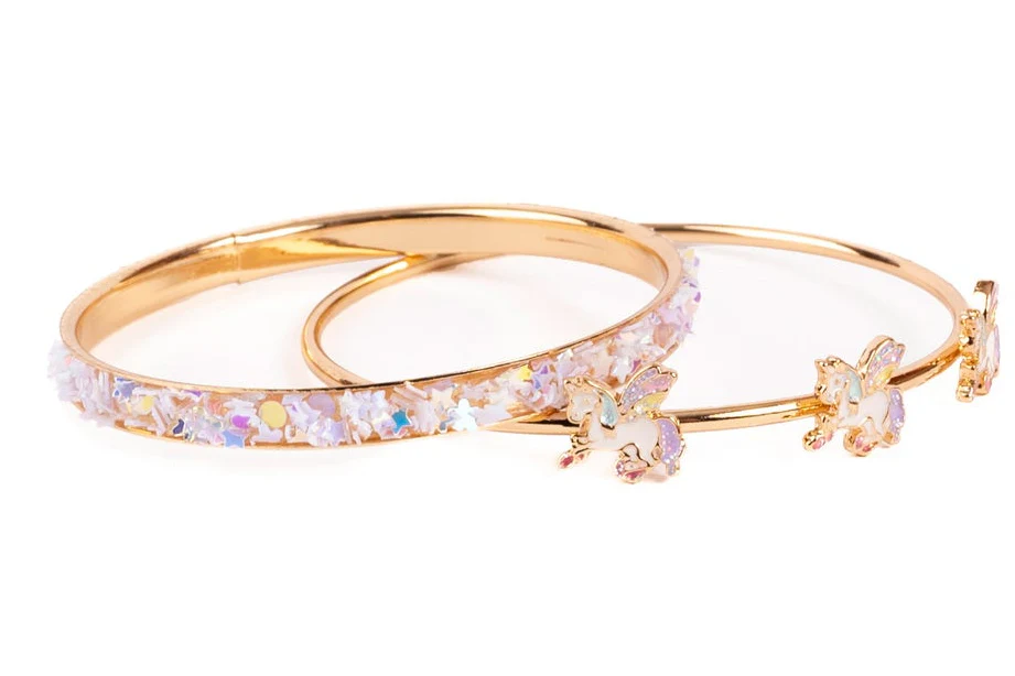 Boutique Unicorn Daydream Bangles 2 Piece Set