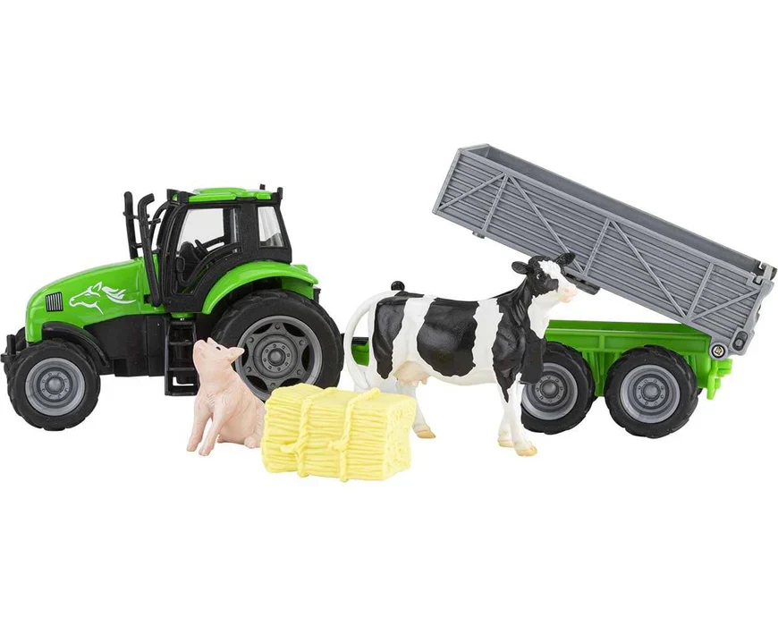 Breyer Farms Tractor And Tag-A-Long Wagon - Image 2